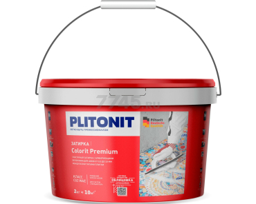 Фуга цементная PLITONIT Colorit Premium 2кг кремовая (8266)